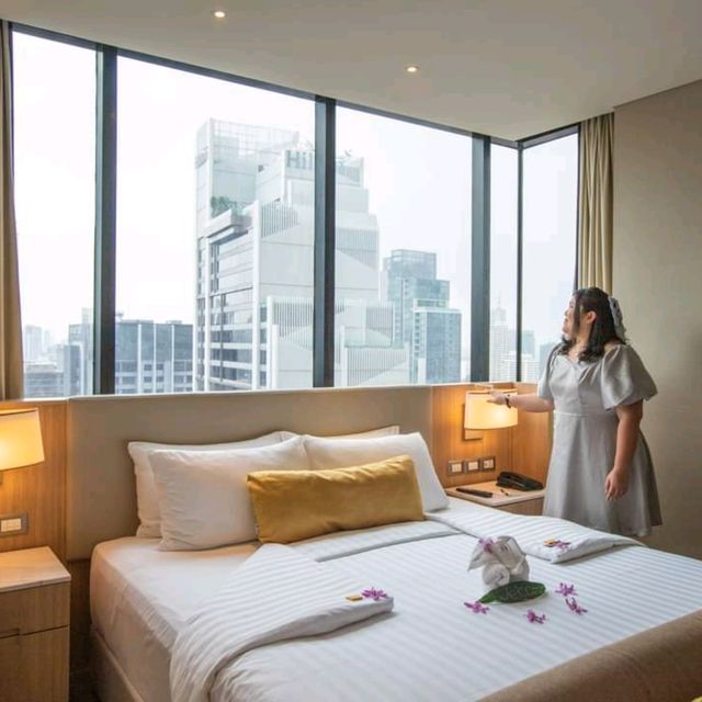 ที่พักกรุงเทพ  สุดหรูใจกลางเมือง Skyview BKK