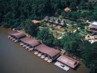 พัก กระท่อมไม้ไผ่ ที่ดีและสวยที่สุดในไทรโยค