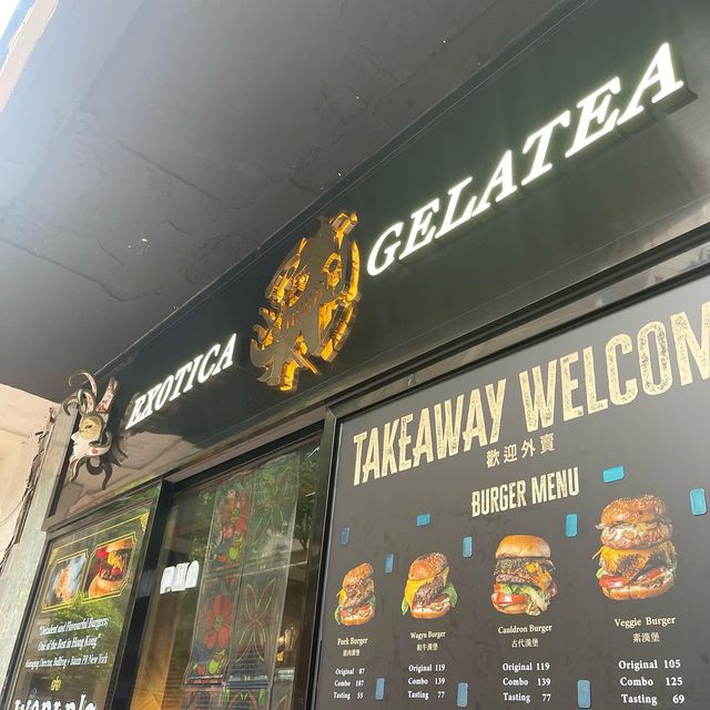 時代廣場下的漢堡小店
