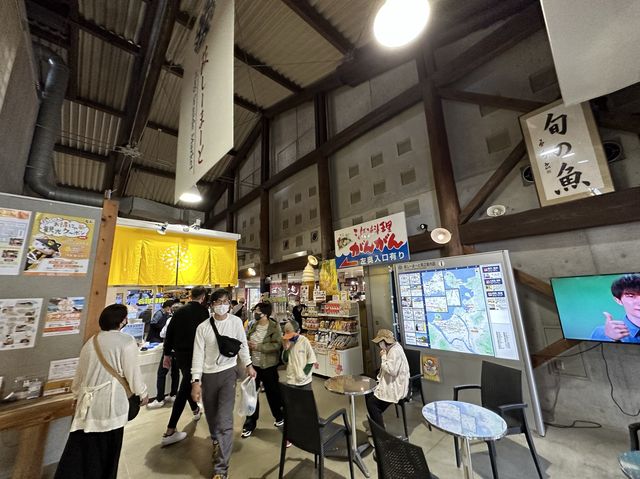 山口・萩。道の駅『萩しーまーと』