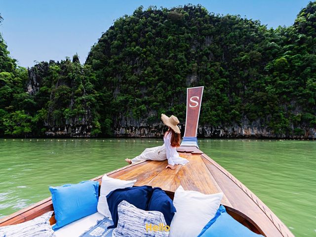 ล่องเรืออ่าวพังงา ชมวิวเกาะกลางทะเล