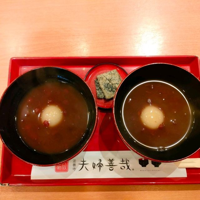 【大阪 法善寺】昔懐かしいぜんざいの味✨
