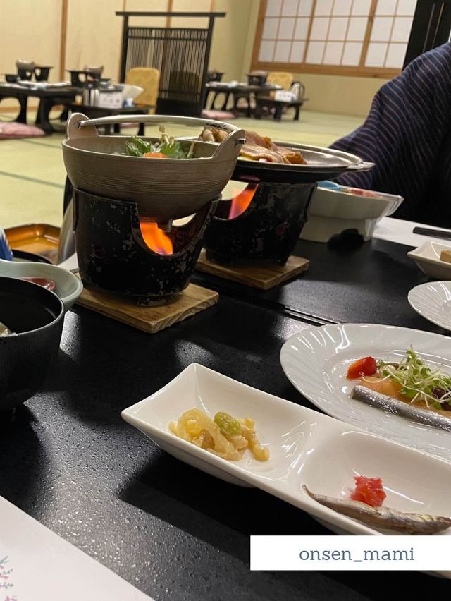 【群馬 老神温泉】ホテル山口屋🍲名物の義民鍋が食べれる夕食と朝食🥢