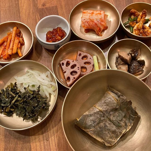ソウル《仁寺洞》韓定食をリーズナブルなランチで