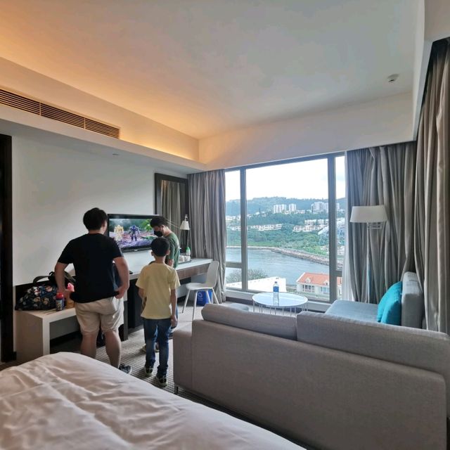 唯一一間的愉景灣酒店，無敵海景❤️🏖️！