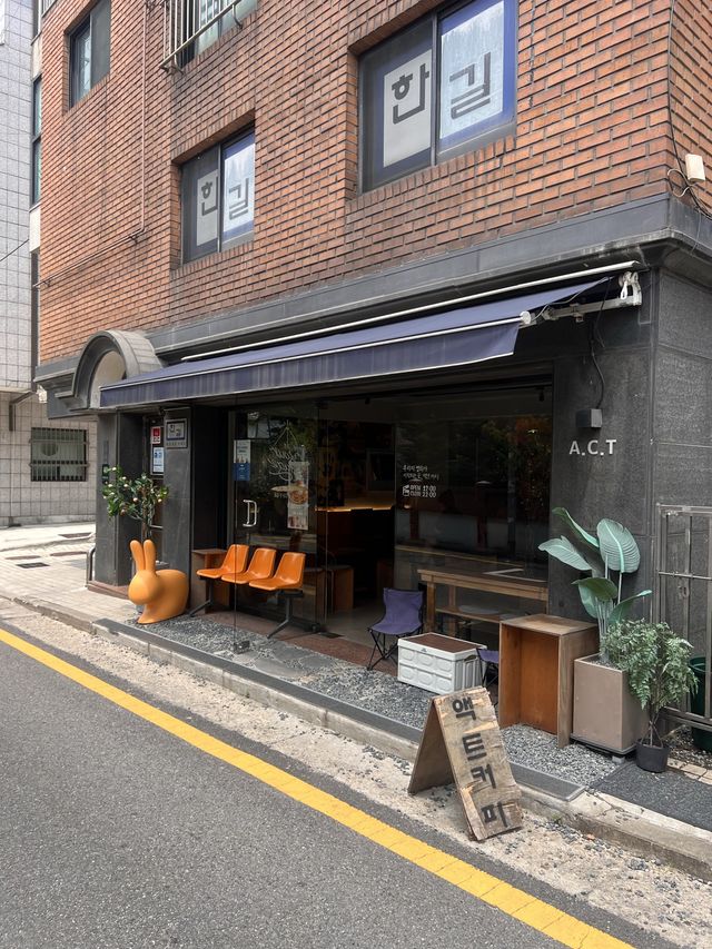 韓国/ソウル【瑞草区】チーズクロップルを食べられるお店