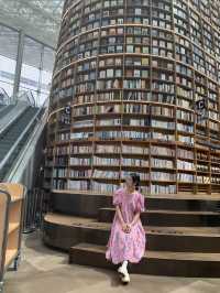 韓國coex mall星空圖書館