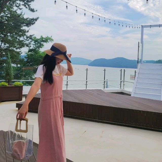 진주에 제일 멋진 뷰 '진경양지' 루프탑 카페