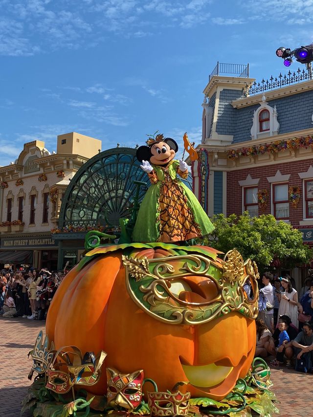 去🎃Disney Halloween Time festival garden 🧙🏻記得要講咒語呀！