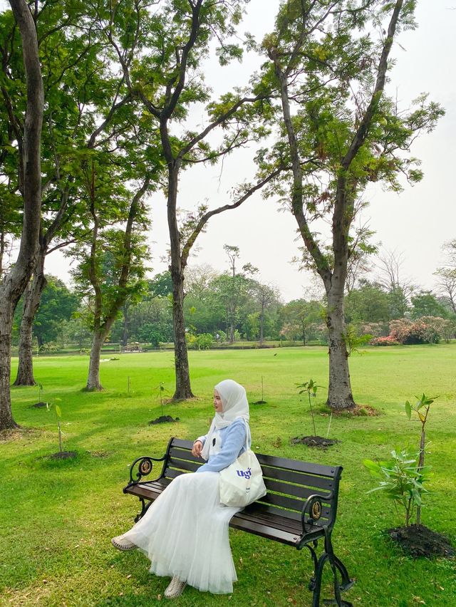 สวนรถไฟ เดินรับลม ใจกลางเมือง แค่นี้ก็ฟินล่ะ