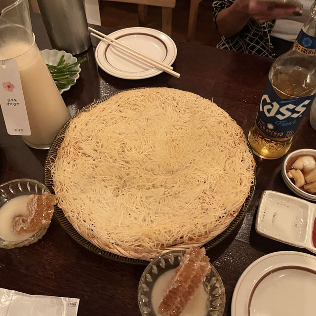 【韓国・ソウル🇰🇷】大人気のはちみつマッコリ専門店🍯