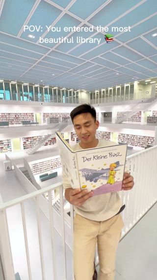 Beautiful Library is a must in Strasbourg
