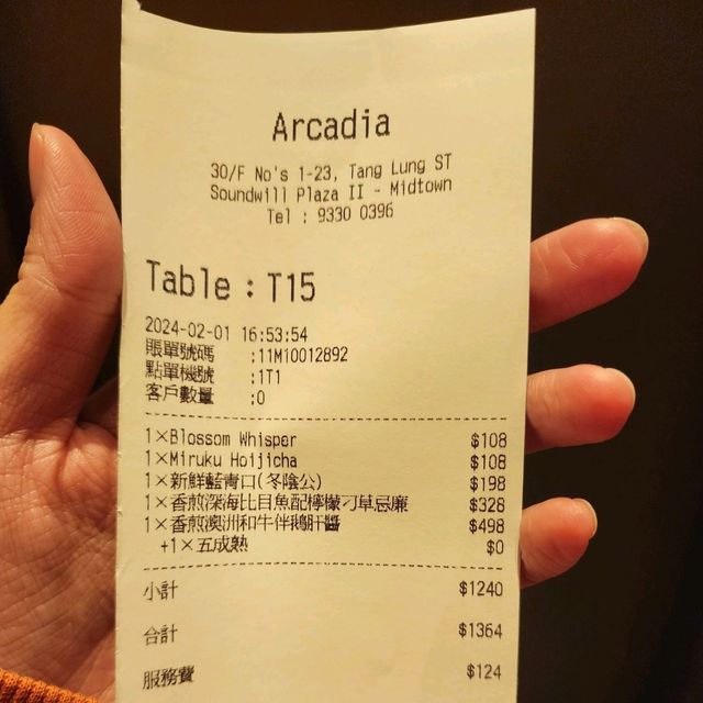 銅鑼灣Arcadia打卡餐廳