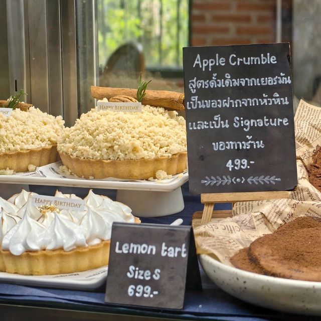 ร้านไม่ลับเมืองหัวหิน Marzipan เค้กอร่อยมากค่ะ 😋