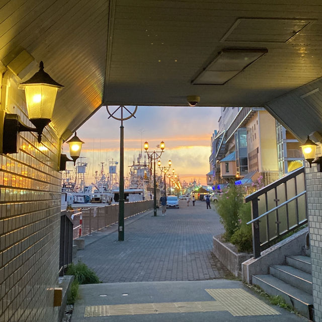 世界三大夕陽の街、釧路(北海道)