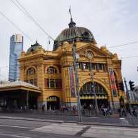 Iconic transportation hub in Melbourne