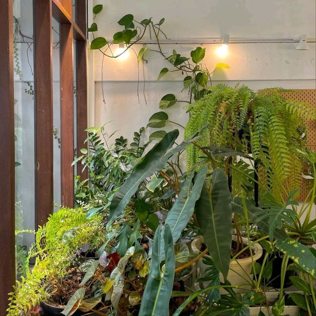 Plant workshop cafe