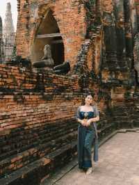 แต่งชุดไทย เที่ยววัดไชยวัฒนาราม อยุธยา