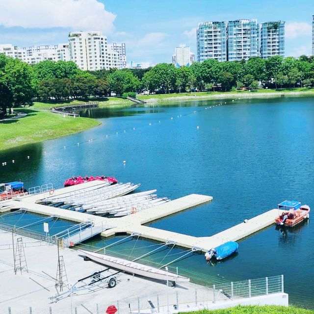 Viewpoint of bedok reservoir 