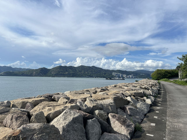 欣澳海濱長廊🌅香港隱世海濱嘆靚景😍