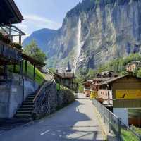 The exotic Staubbach Falls