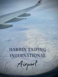 พาไปสนามบินที่ขาวโพลน…ที่เมืองน้ำแข็ง“Harbin"