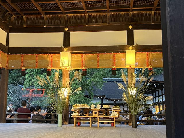 下鴨神社/篝火中秋節「明月管弦祭」