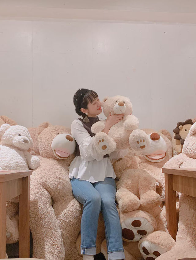 【東京・高円寺】テディベア好き集合🫶たくさんのぬいぐるみに埋もれられる🧸🤍