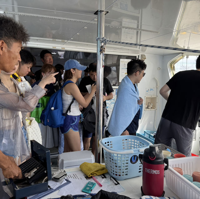 오키나와 케라마제도 스노클링 투어 바다거북