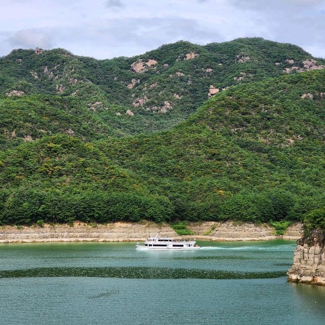 역대 최고의 흔들림, 제천 옥순봉 출렁다리