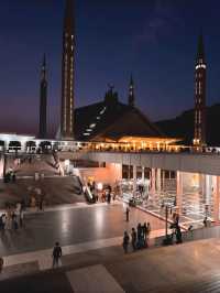 Best photo location in Islamabad Pakistan 🇵🇰 Faisal mosque 🕌 
