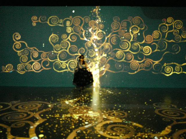นิทรรศการ Media Art ของ Gustav Klimt