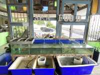 “ร้านอาหารแม่คูซีน” ร้านวิวสวยบางปู