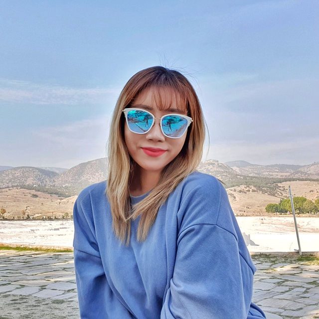🇹🇷튀르키예 파묵칼레 온천수가 흐르는 거대한 석회붕