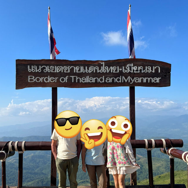 ดอยช้างมูบ🐘⛰️: จุดชมวิวบนชายแดนไทย-เมียนมา