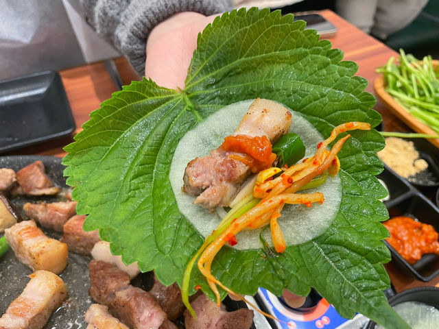 경산 고깃집 맛집, 일행
