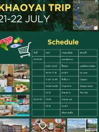 ทริปเขาใหญ่ พักพูลว่ลล่า 1 คืน กินฉ่ำๆ