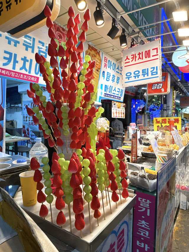 【釜山】食べ歩きに最高！朝から夜まで楽しい常設市場✨