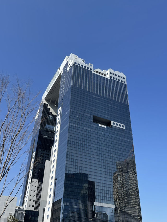  오사카 전망대는 제각기 다른 느낌이네요. 그중 빌딩숲에서 누비는 하늘공원 우메다 스카이 빌딩이 탑이네요.