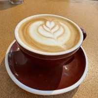 superb coffee and bread