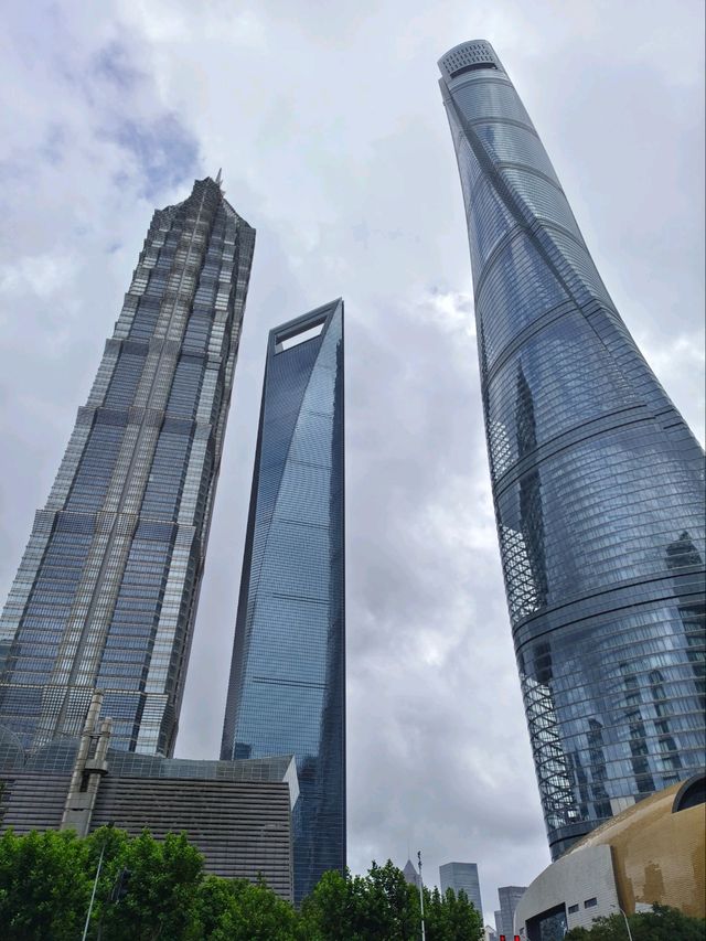 Magical Capture at Lujiazui Financial Trio