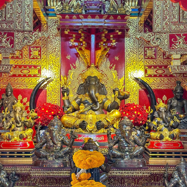 มูเตรู 🙏ขอพร พระพิฆเนศ วัดป่าแดด เชียงใหม่