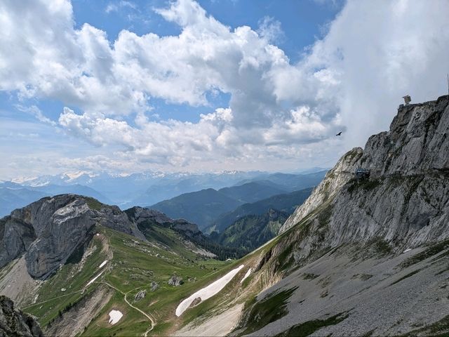 ピラトゥス山からの景色