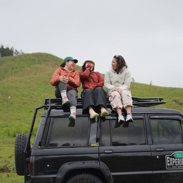 Jeep Tour Adventure at Kawah Wurung