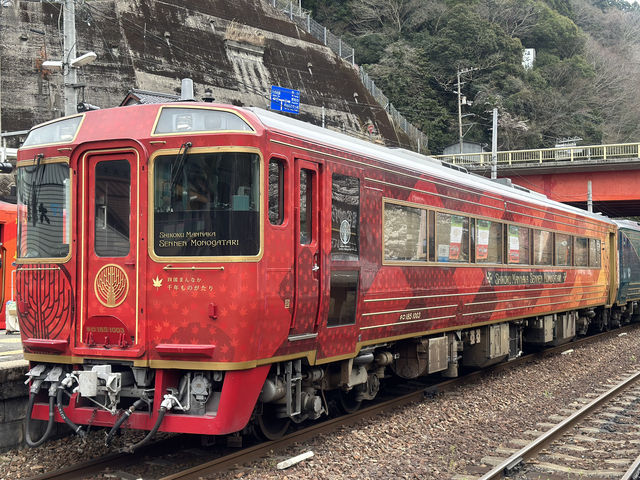 日本三好市-櫻花祭裡最美的車站「大步危車站」，體驗無人秘境
