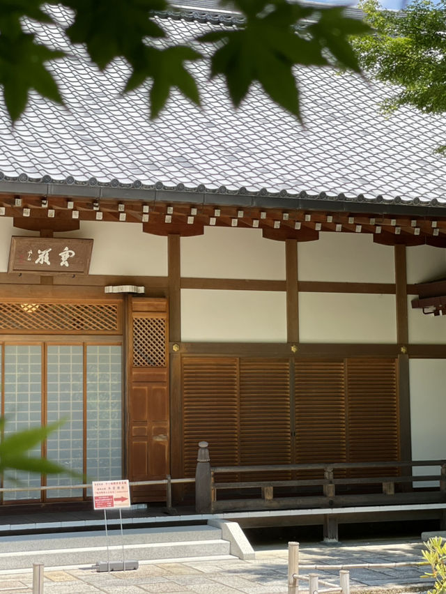 【京都】青紅葉、苔の緑、空、水の流れに魅了される素晴らしい空間