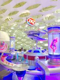 Dairy queen ธีมสถานีอวกาศ