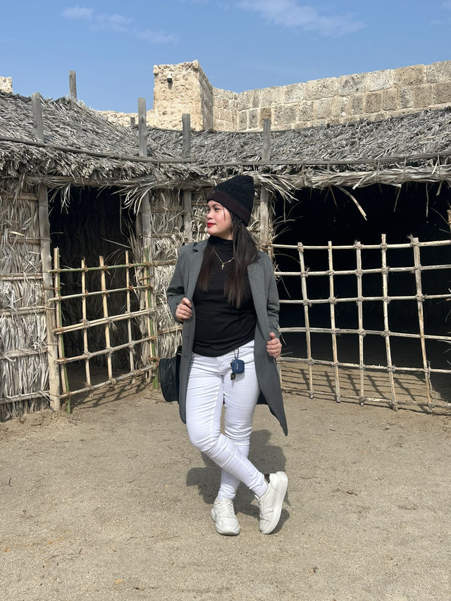 “Whispers of the Past: The Timeless Walls of Bahrain Fort”