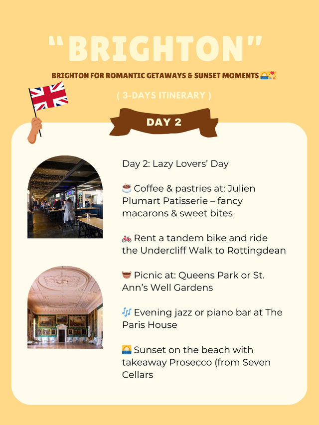 Brighton 3-days itinerary 💛