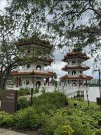 Leisurely walk in Chinese Garden